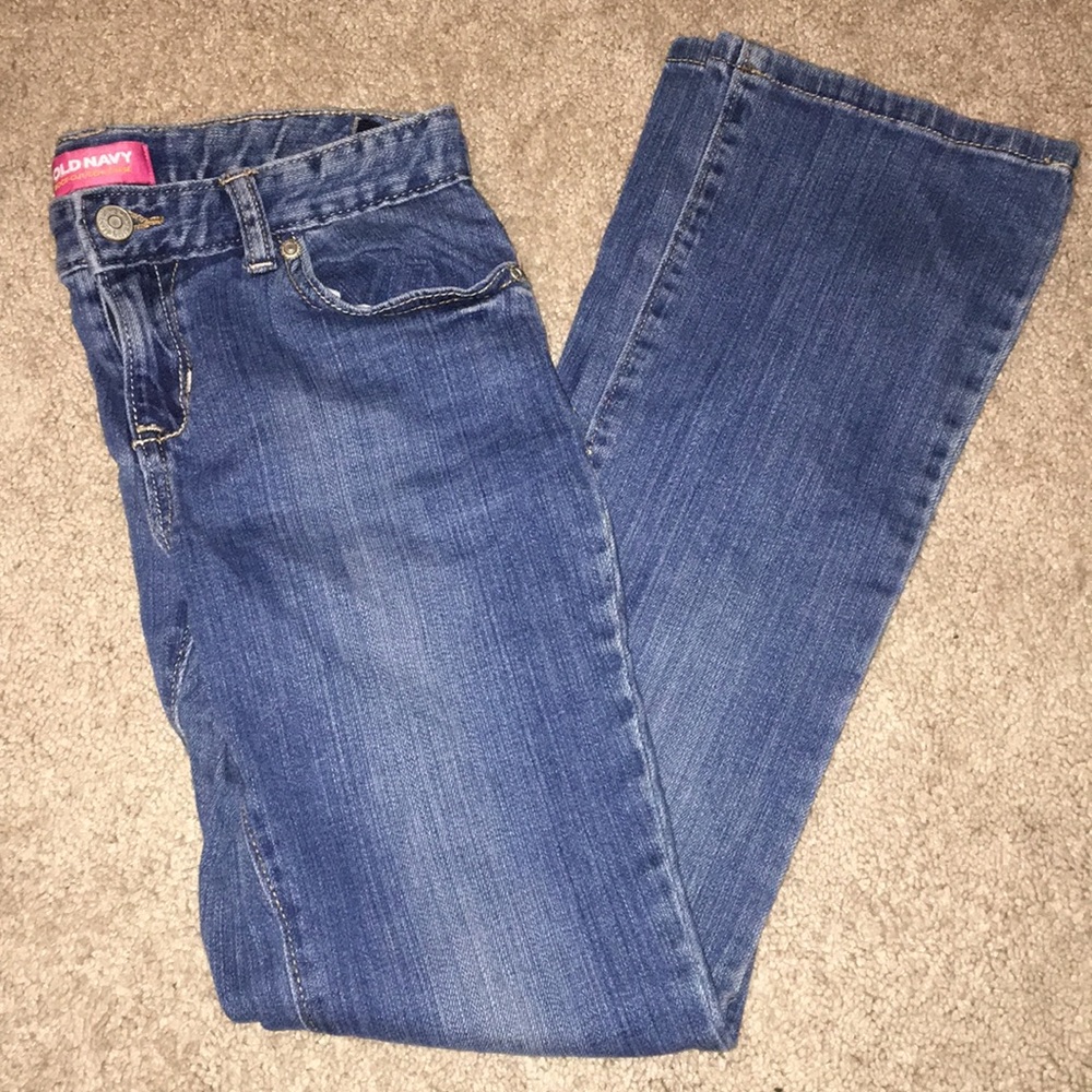 Girls bootcut jeans old navy